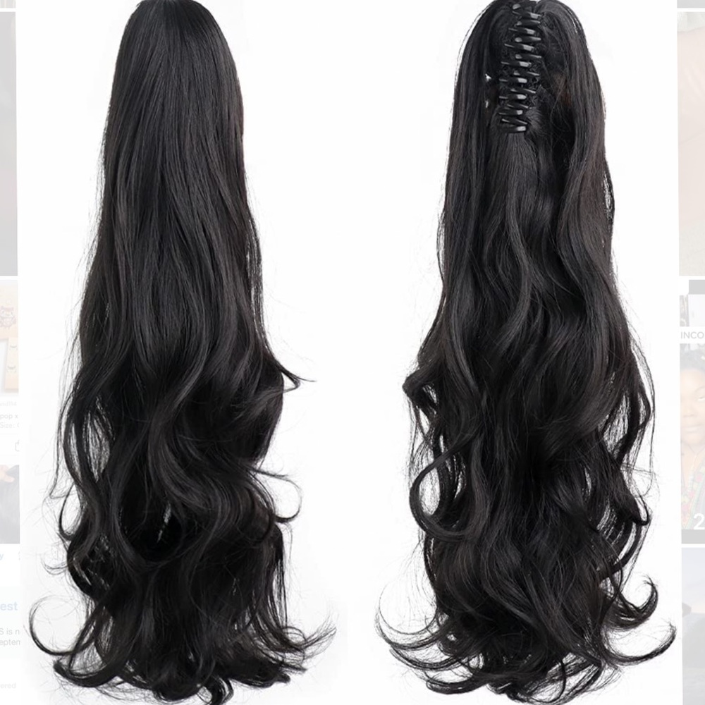Black Ponytail, 20”